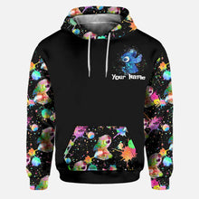 Load image into Gallery viewer, Personalized Hoodie and Leggings Custom Name for Birthday Christmas
