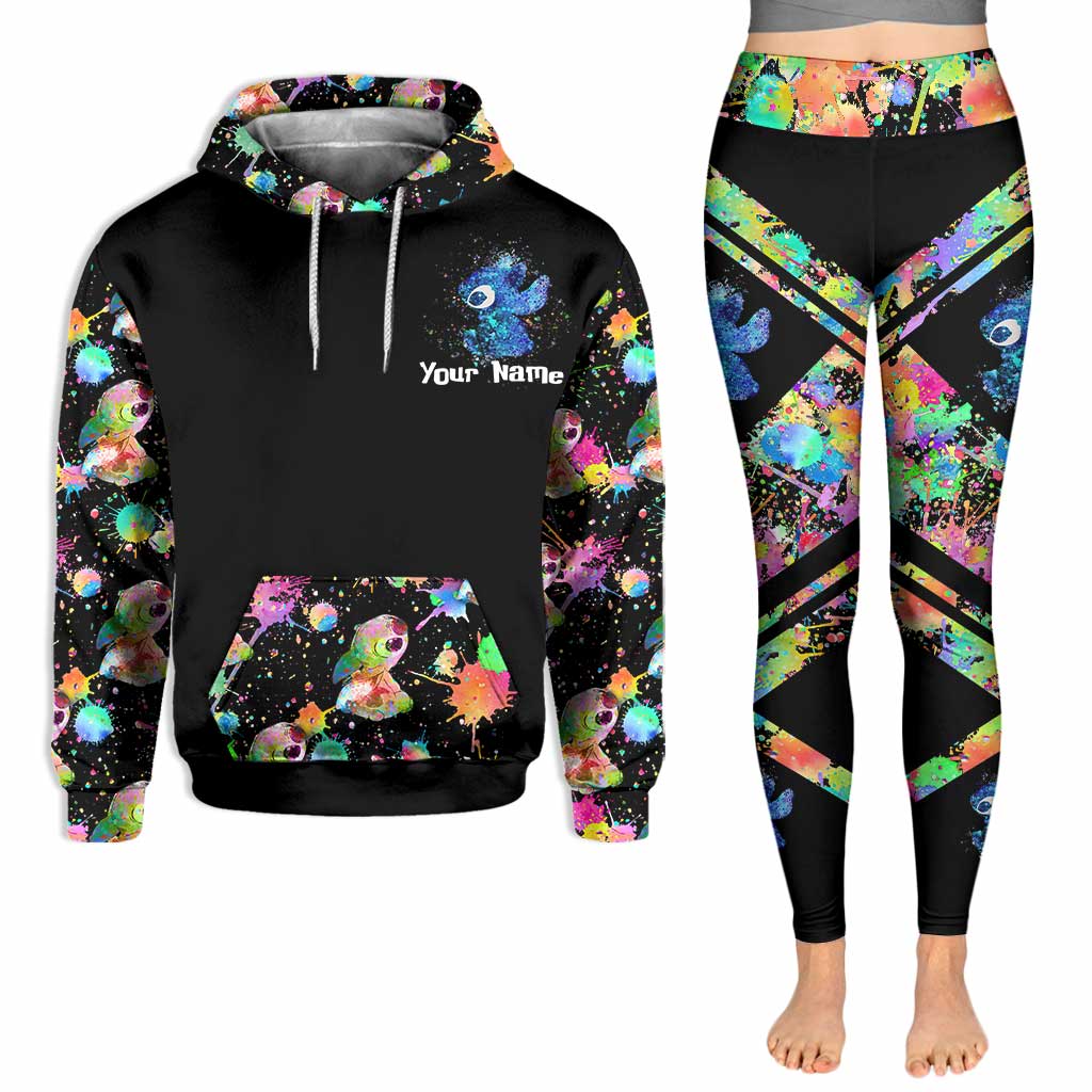 Personalized Hoodie and Leggings Custom Name for Birthday Christmas