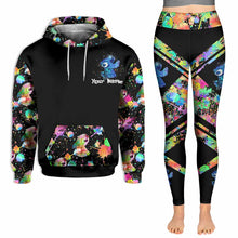 Load image into Gallery viewer, Personalized Hoodie and Leggings Custom Name for Birthday Christmas
