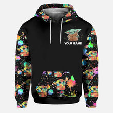 Load image into Gallery viewer, Personalized The Force Hoodie and Leggings Set for Kids
