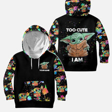 Load image into Gallery viewer, Personalized The Force Hoodie and Leggings Set for Kids
