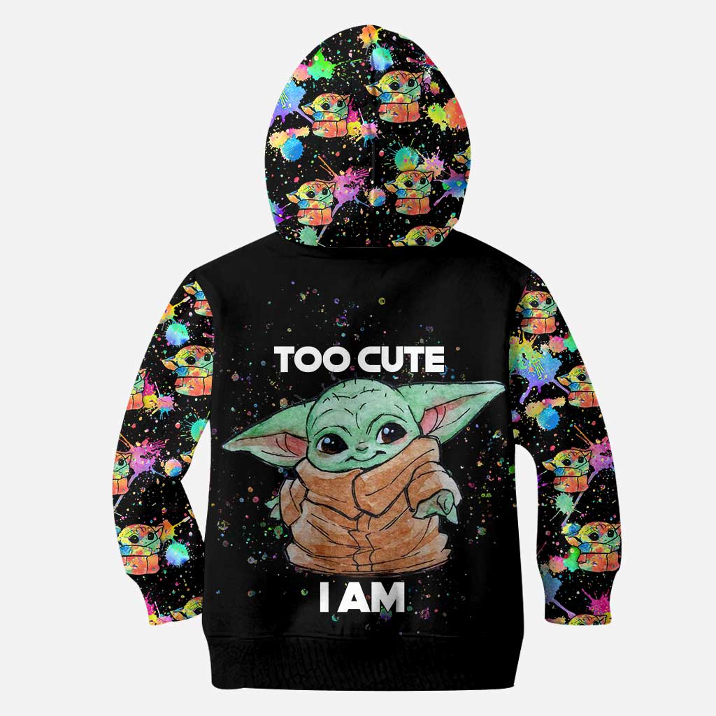 Personalized The Force Hoodie and Leggings Set for Kids