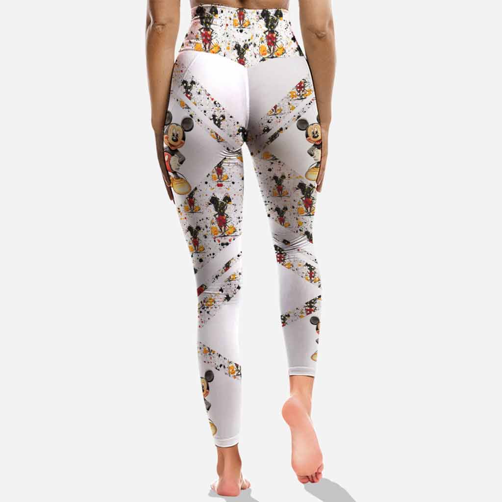 Personalized Mouse Ears Hoodie and Leggings Set for Kids, Custom Name Birthday Gift