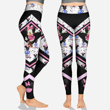 Load image into Gallery viewer, Personalized Mouse Ears Hoodie and Leggings Set for Kids Birthday Gift
