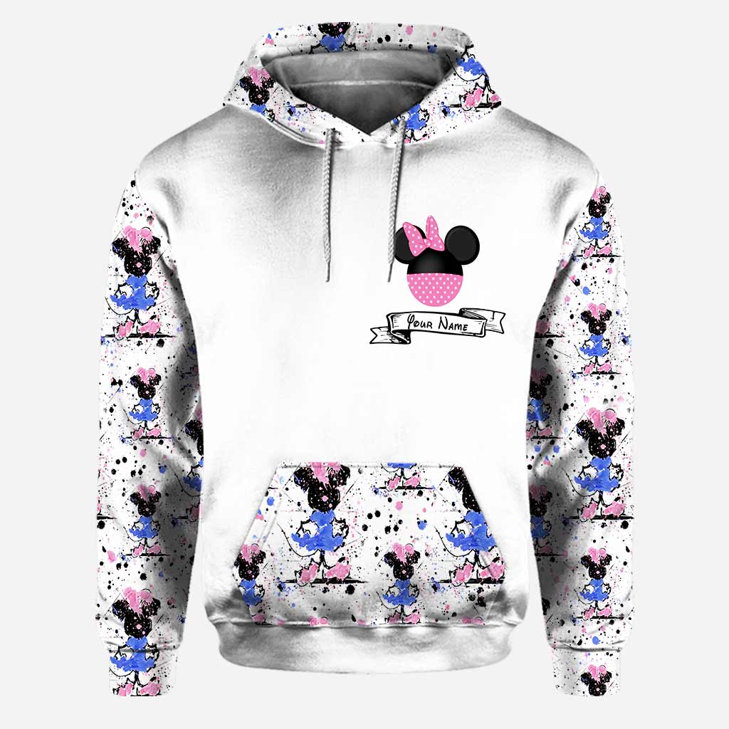 Personalized Mouse Ears Hoodie and Leggings Set for Kids Birthday Gift