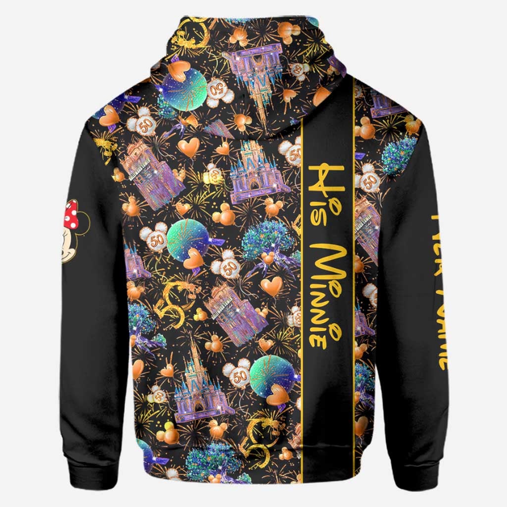 Personalized All Over T-shirt and Hoodie for Couples | Engagement Gift