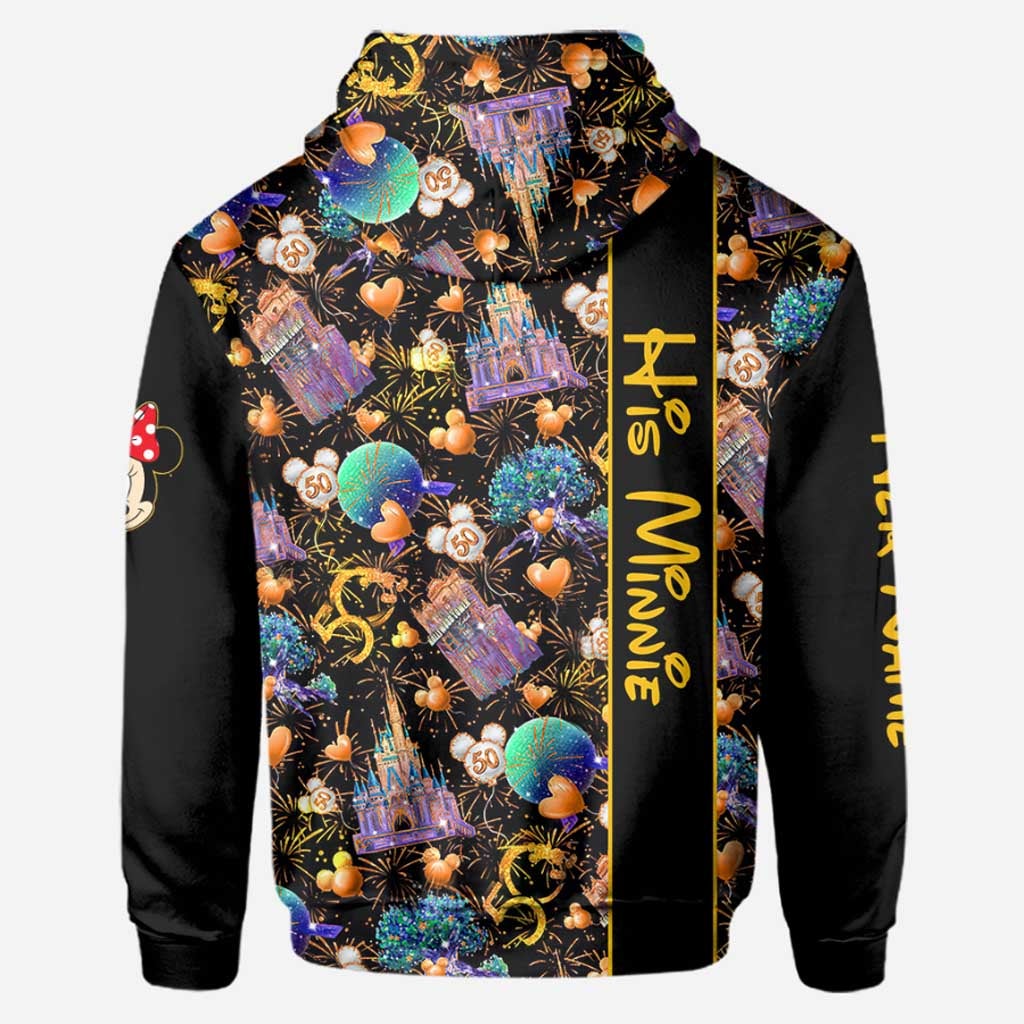 Personalized All Over T-shirt and Hoodie for Couples | Engagement Gift