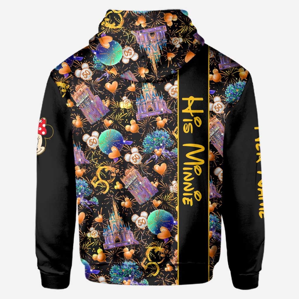 Personalized All Over T-shirt and Hoodie for Couples | Engagement Gift