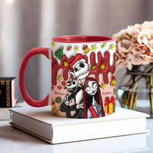 Load image into Gallery viewer, Personalized Nightmare Mug Custom Name Couples Gift Halloween Christmas

