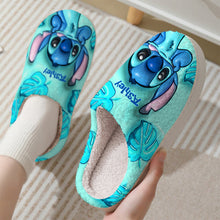 Load image into Gallery viewer, Personalized Ohana Slippers Custom Name Gift for Her
