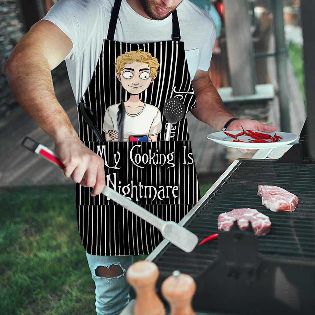 Personalized Cooking Apron Custom Name Unique Gift for Him/Her