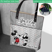 Load image into Gallery viewer, Personalized Cloth Tote Bag You &amp; Me Custom Names Gift
