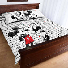 Load image into Gallery viewer, Personalized Mouse Quilt Set for Couples - Wedding Gift Idea

