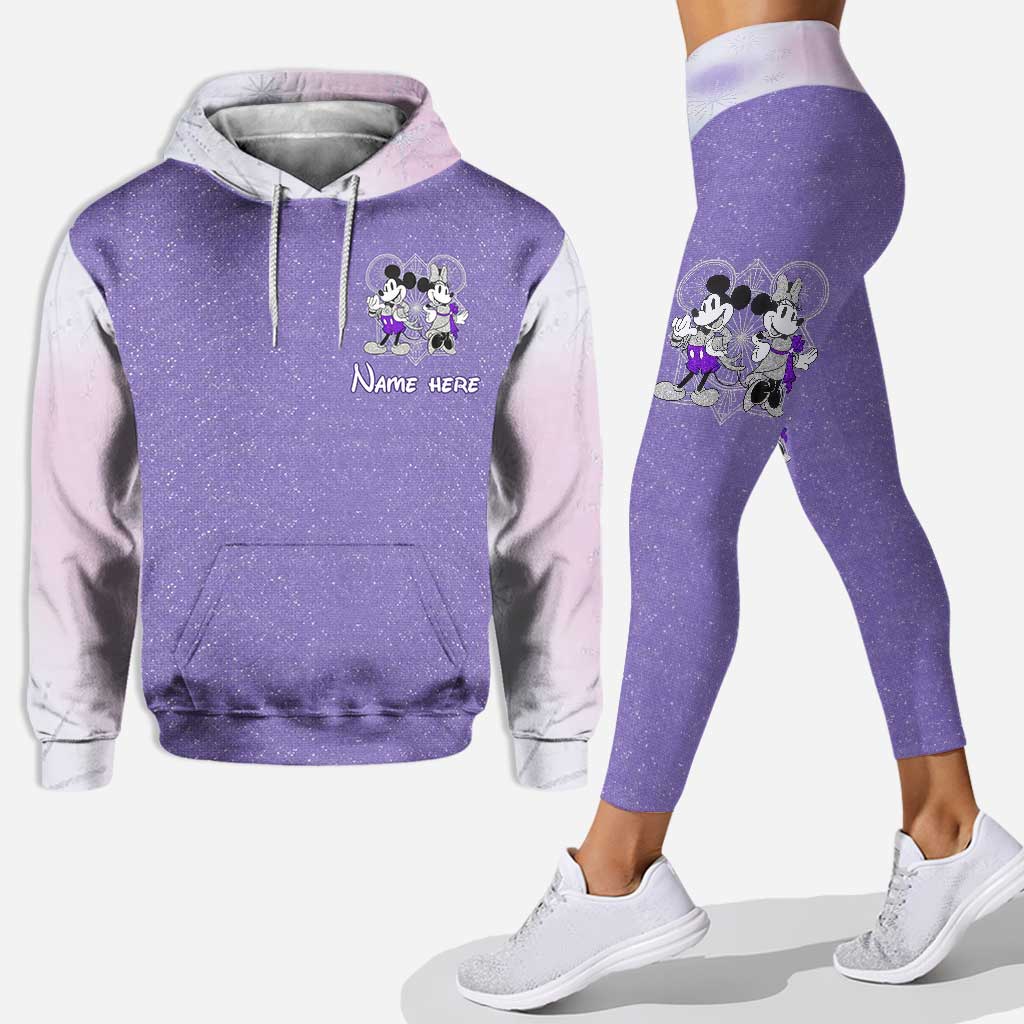 Personalized Mouse Hoodie & Leggings Custom Name Gift for Kids
