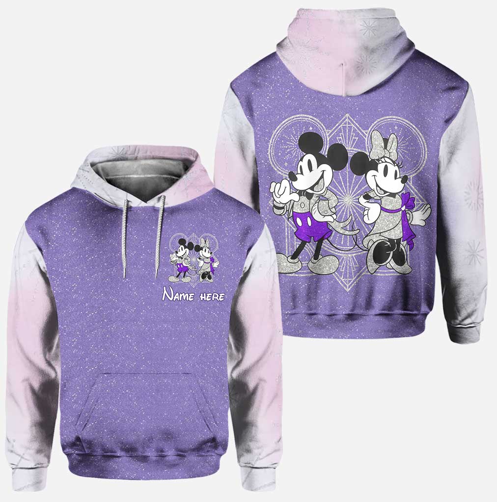 Personalized Mouse Hoodie & Leggings Custom Name Gift for Kids