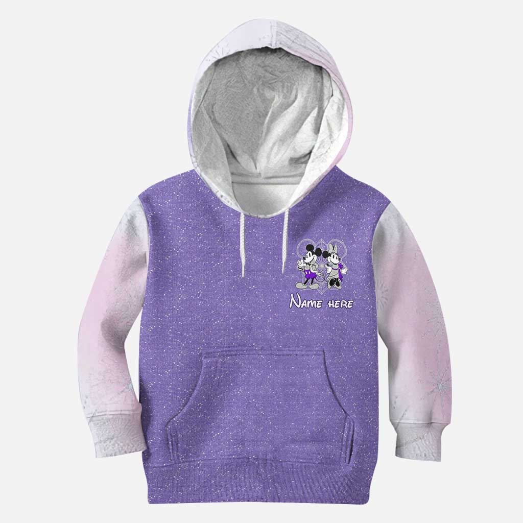 Personalized Mouse Hoodie & Leggings Custom Name Gift for Kids