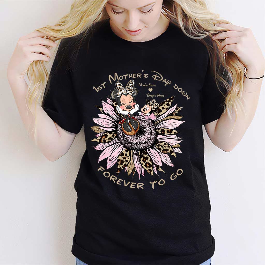 Personalized 1st Mother's Day T-Shirt & Hoodie with Names