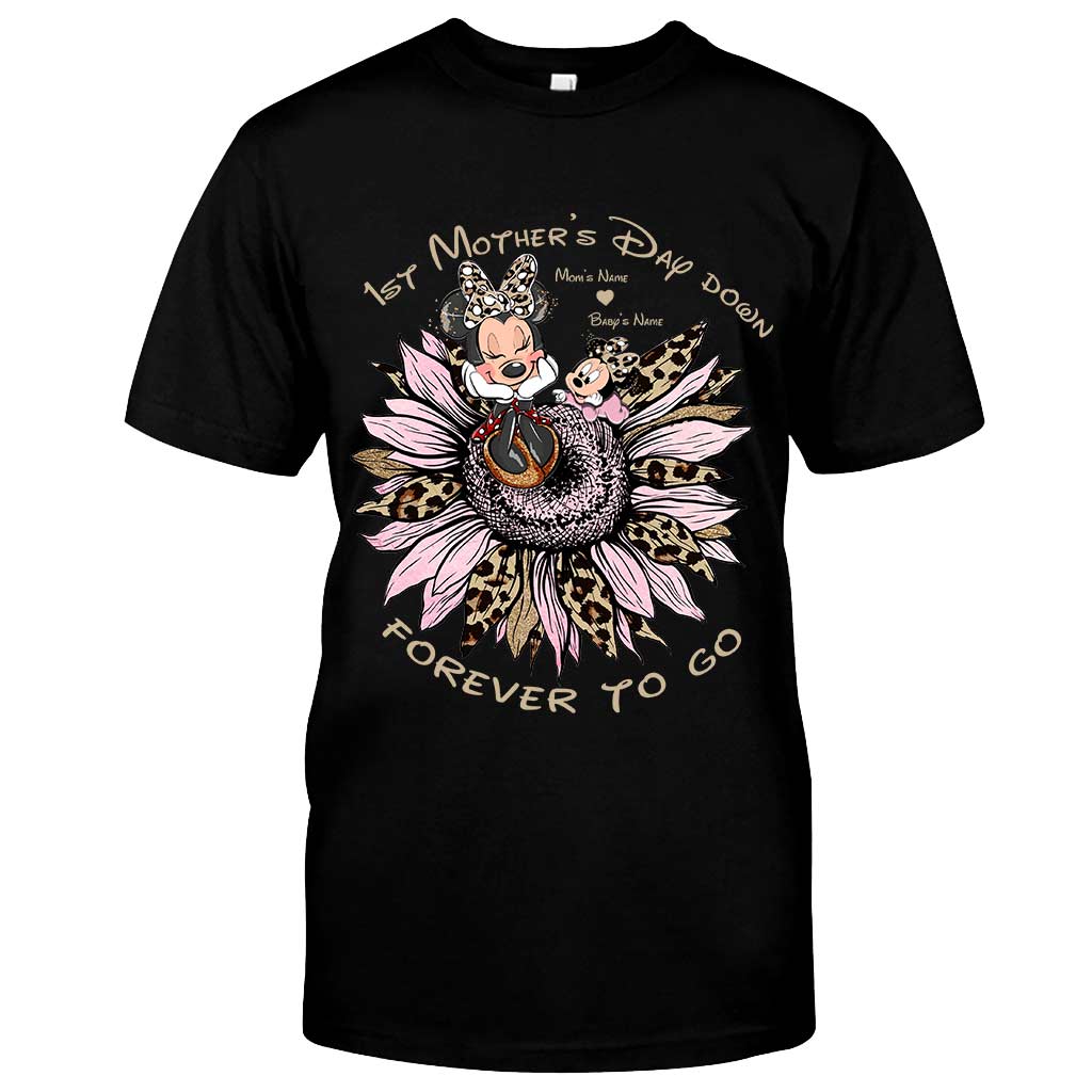 Personalized 1st Mother's Day T-Shirt & Hoodie with Names
