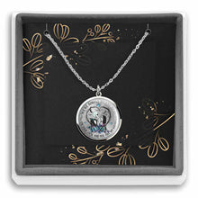 Load image into Gallery viewer, Personalized Nightmare Round Pendant Necklace for Couples - Unique Gift
