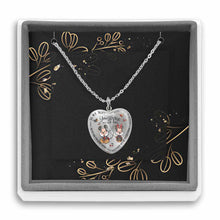 Load image into Gallery viewer, Personalized Heart Pendant Necklace Custom Engraved Gift for Wife
