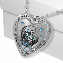 Load image into Gallery viewer, Personalized Sterling Silver Heart Pendant Necklace Gift for Her
