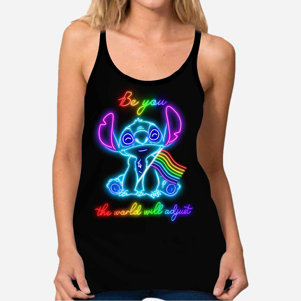 Personalized LGBT Pride Tank Top Custom Name Rainbow Gift