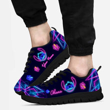 Load image into Gallery viewer, Personalized Ohana Sneakers Custom Name Gift for Summer
