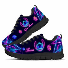 Load image into Gallery viewer, Personalized Ohana Sneakers Custom Name Gift for Summer
