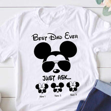 Load image into Gallery viewer, Personalized Mickey Mouse T-shirt &amp; Hoodie Gift for Dad's Day
