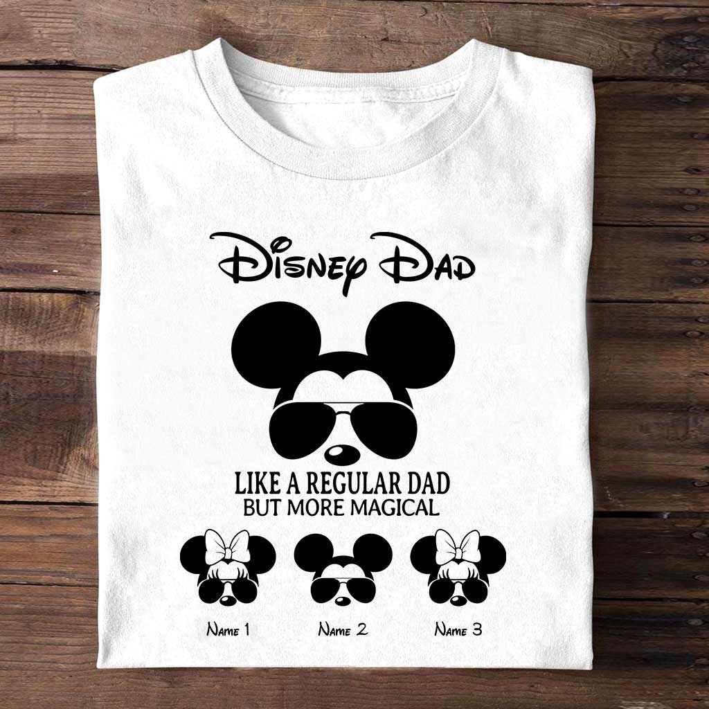 Personalized Magical Dad Mouse T-shirt & Hoodie Gift for Father's Day