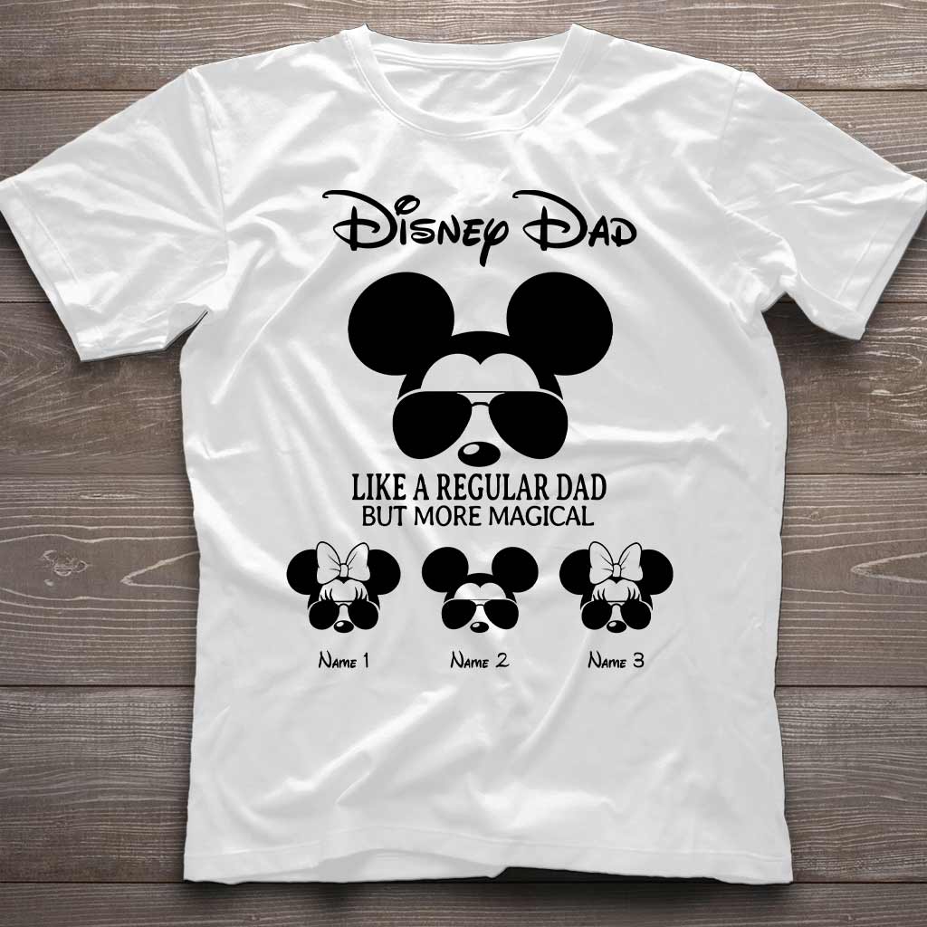 Personalized Magical Dad Mouse T-shirt & Hoodie Gift for Father's Day