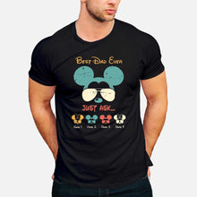 Load image into Gallery viewer, Personalized Father's Day Mouse T-Shirt &amp; Hoodie Gift for Dad

