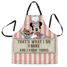 Load image into Gallery viewer, Personalized Baking Apron with Custom Name, Fun Gift for Mom, Christmas Occasion
