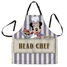 Load image into Gallery viewer, Personalized Head Chef Apron with Custom Name – Great Gift for Mom
