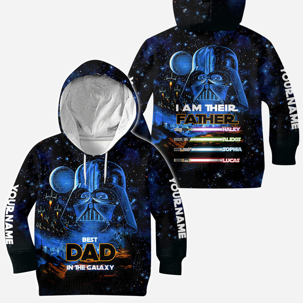 Personalized All-Over Print Hoodie Best Dad Gift for Father's Day