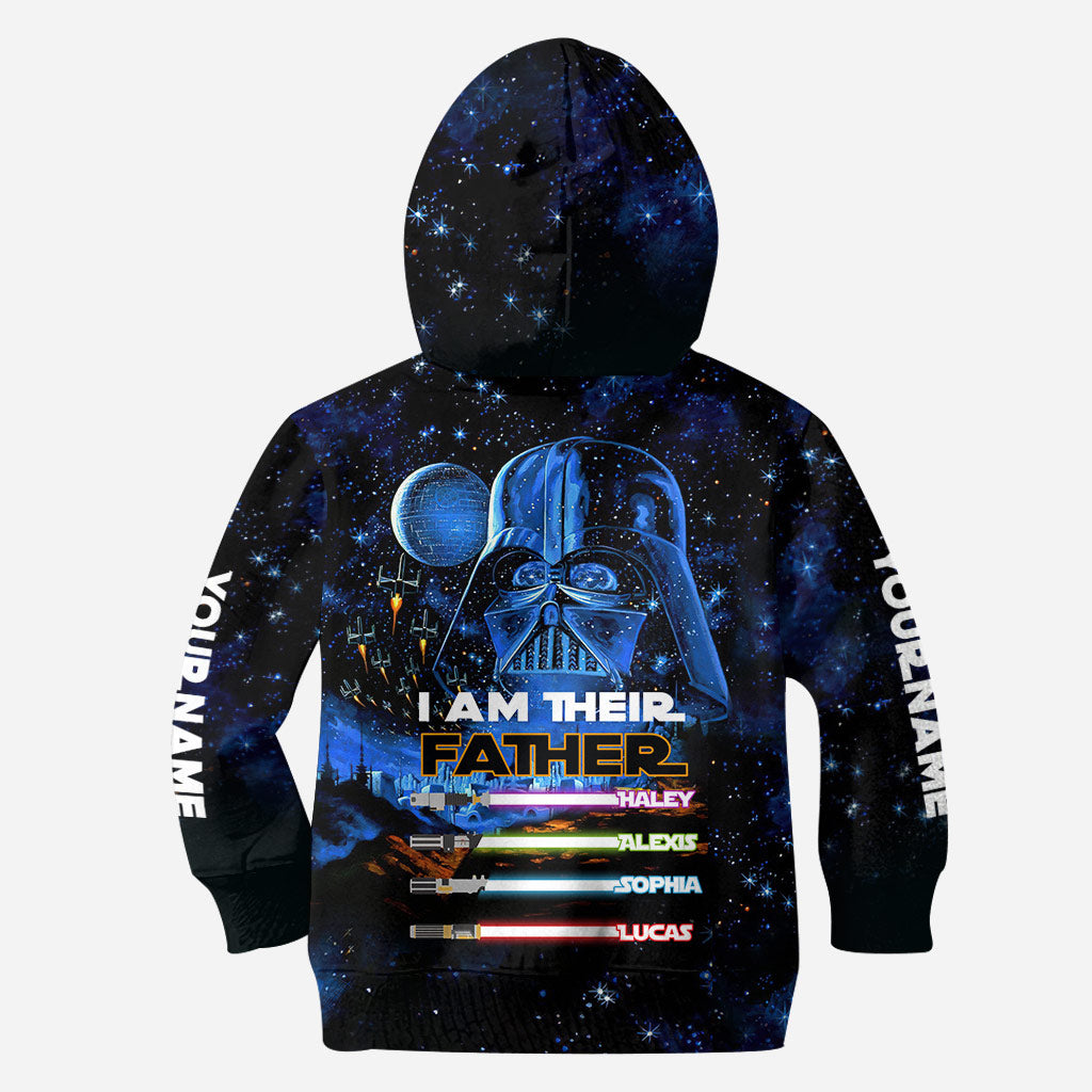 Personalized All-Over Print Hoodie Best Dad Gift for Father's Day