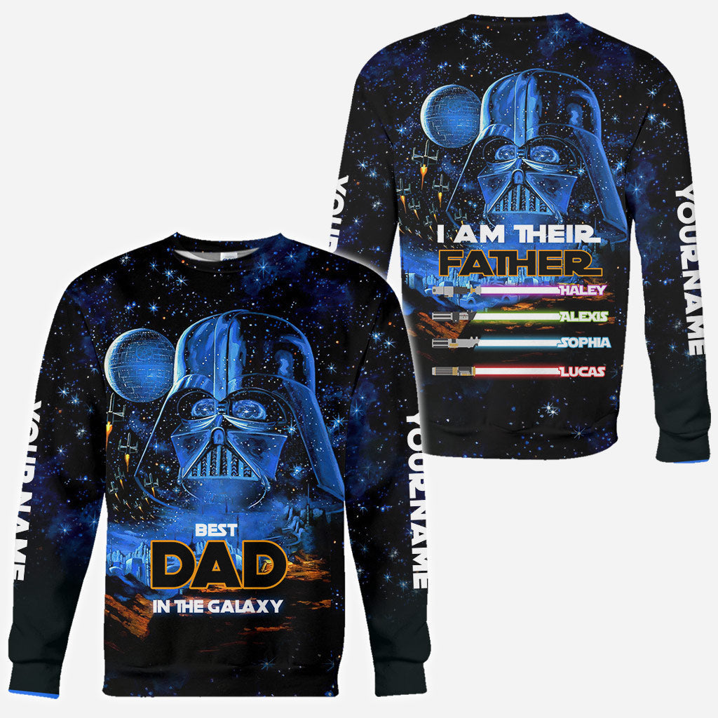 Personalized All-Over Print Hoodie Best Dad Gift for Father's Day