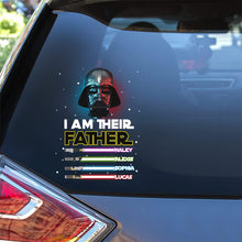 Load image into Gallery viewer, Personalized I Am Their Father Decal Gift for Dad - Custom Name
