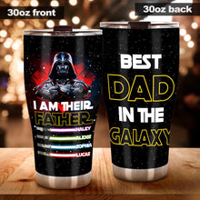 Load image into Gallery viewer, Personalized Stainless Steel Tumbler Best Dad Gift Idea
