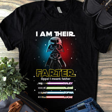 Load image into Gallery viewer, Personalized Father's Day T-shirt &amp; Hoodie Custom Family Names Gift for Dad
