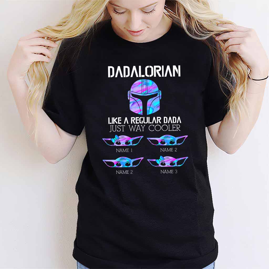 Personalized Dadalorian T-shirt & Hoodie Gift for Dad