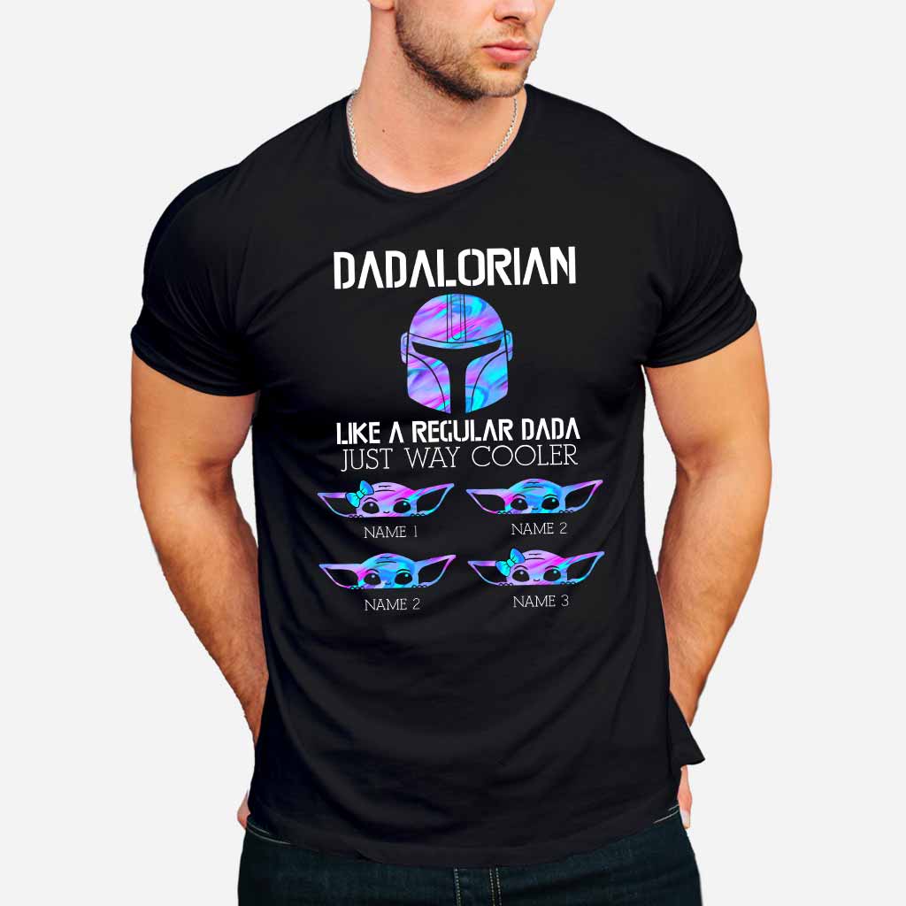 Personalized Dadalorian T-shirt & Hoodie Gift for Dad