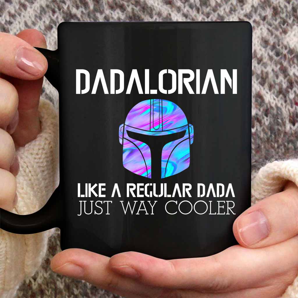 Personalized Dadalorian Mug Custom Name Gift for Dad