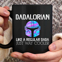 Load image into Gallery viewer, Personalized Dadalorian Mug Custom Name Gift for Dad
