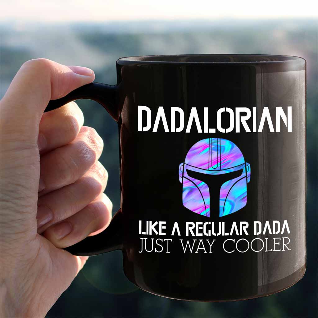 Personalized Dadalorian Mug Custom Name Gift for Dad