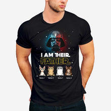 Load image into Gallery viewer, Personalized Cat T-shirt &amp; Hoodie Gift for Dad | I Am Their Father
