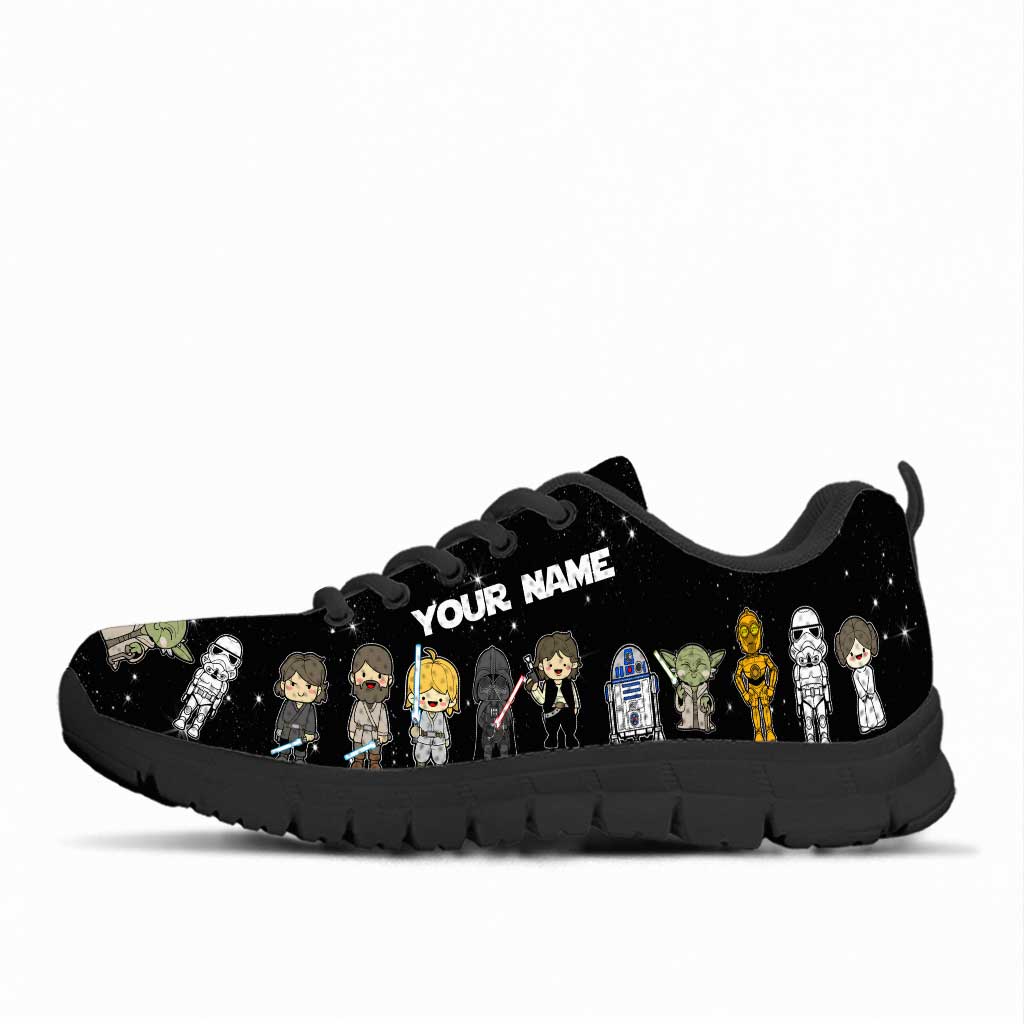 Personalized Star Wars Sneakers Custom Name Gift for Fans