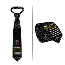 Load image into Gallery viewer, Personalized I Am Their Father Necktie Custom Name Gift for Dad
