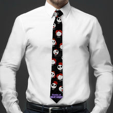 Load image into Gallery viewer, Personalized Nightmare Necktie Custom Name Gift for Dad
