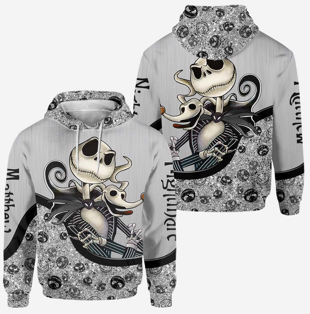 Personalized Nightmare Hoodie and Leggings Custom Name Gift